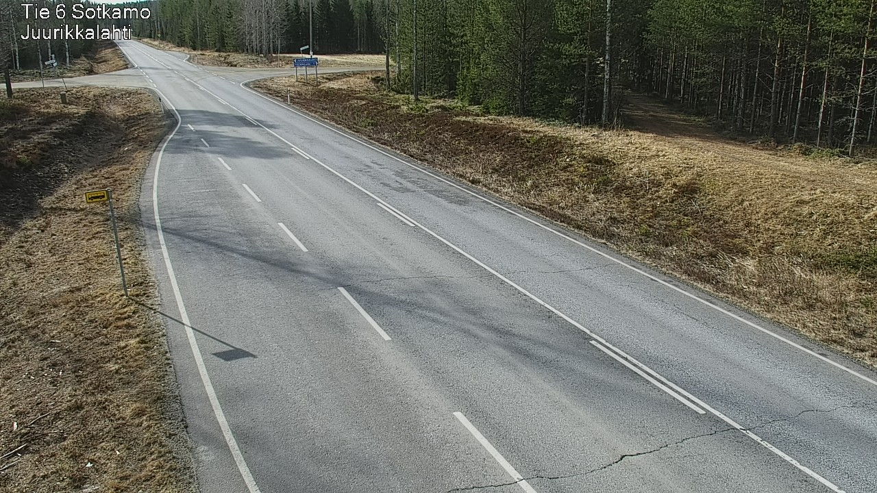Kelikamerat Kuva Tie 6 Sotkamo, Juurikkalahti, Sotkamo, Kainuu