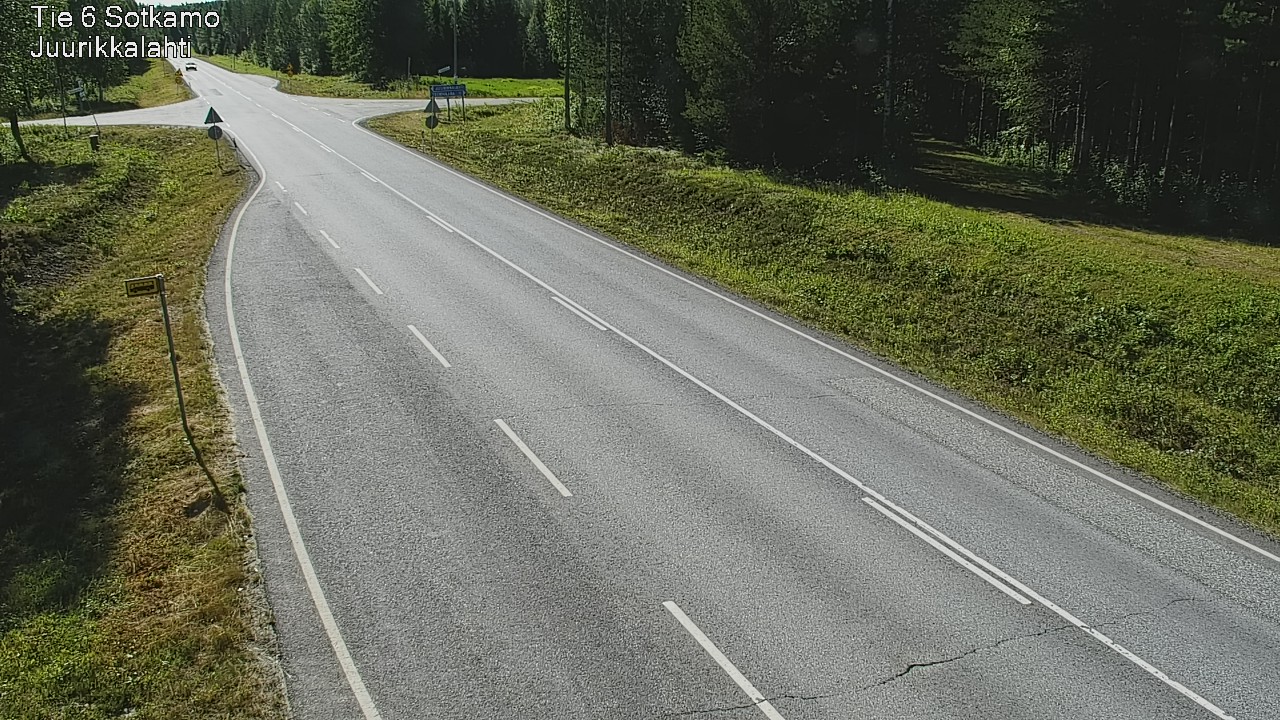 Weather Camera Image Väg 6 Sotkamo, Juurikkalahti, Sotkamo, Kainuu