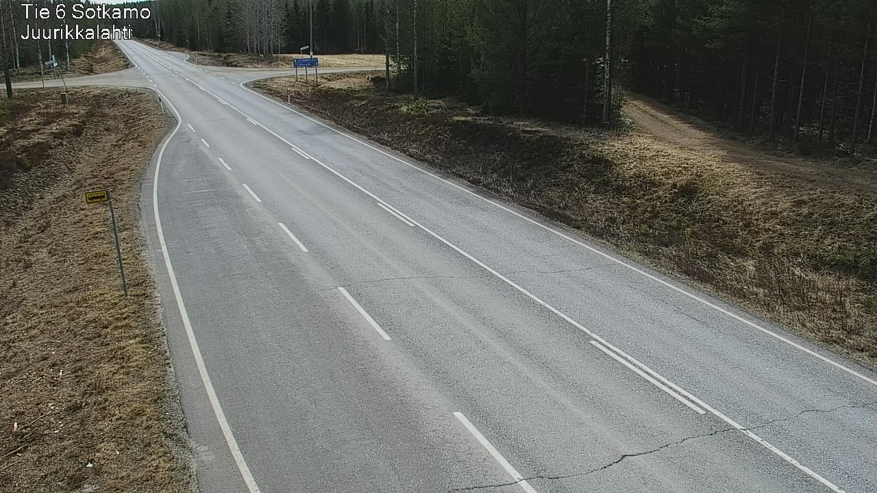 Kelikamerat Kuva Tie 6 Sotkamo, Juurikkalahti, Sotkamo, Kainuu