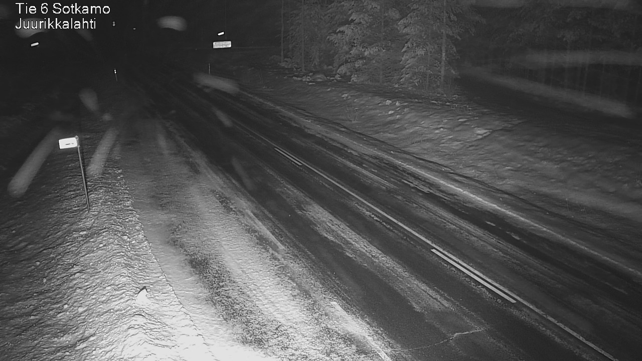 Weather Camera Image Väg 6 Sotkamo, Juurikkalahti, Sotkamo, Kainuu