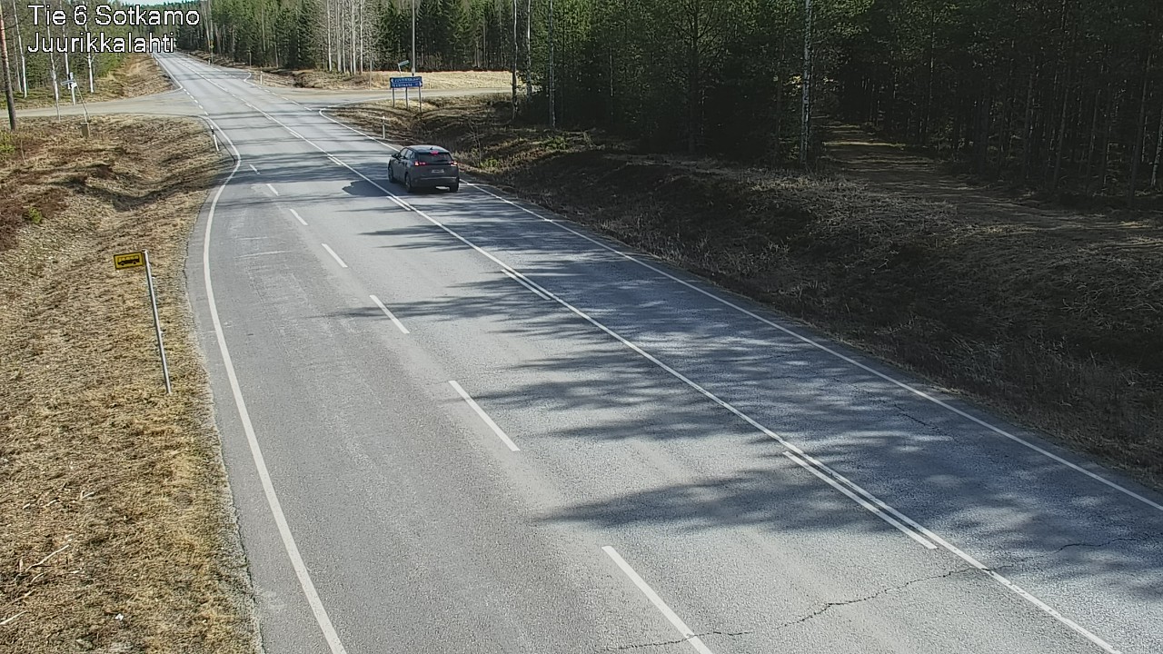 Kelikamerat Kuva Tie 6 Sotkamo, Juurikkalahti, Sotkamo, Kainuu