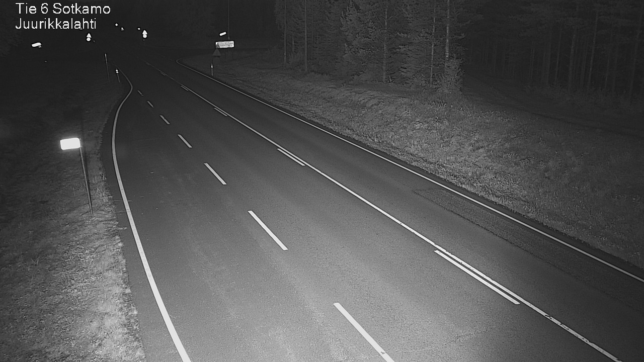 Weather Camera Image Väg 6 Sotkamo, Juurikkalahti, Sotkamo, Kainuu