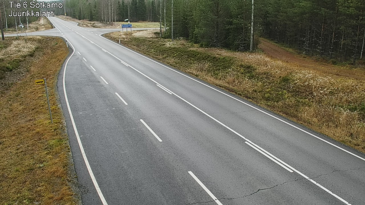 Kelikamerat Kuva Tie 6 Sotkamo, Juurikkalahti, Sotkamo, Kainuu
