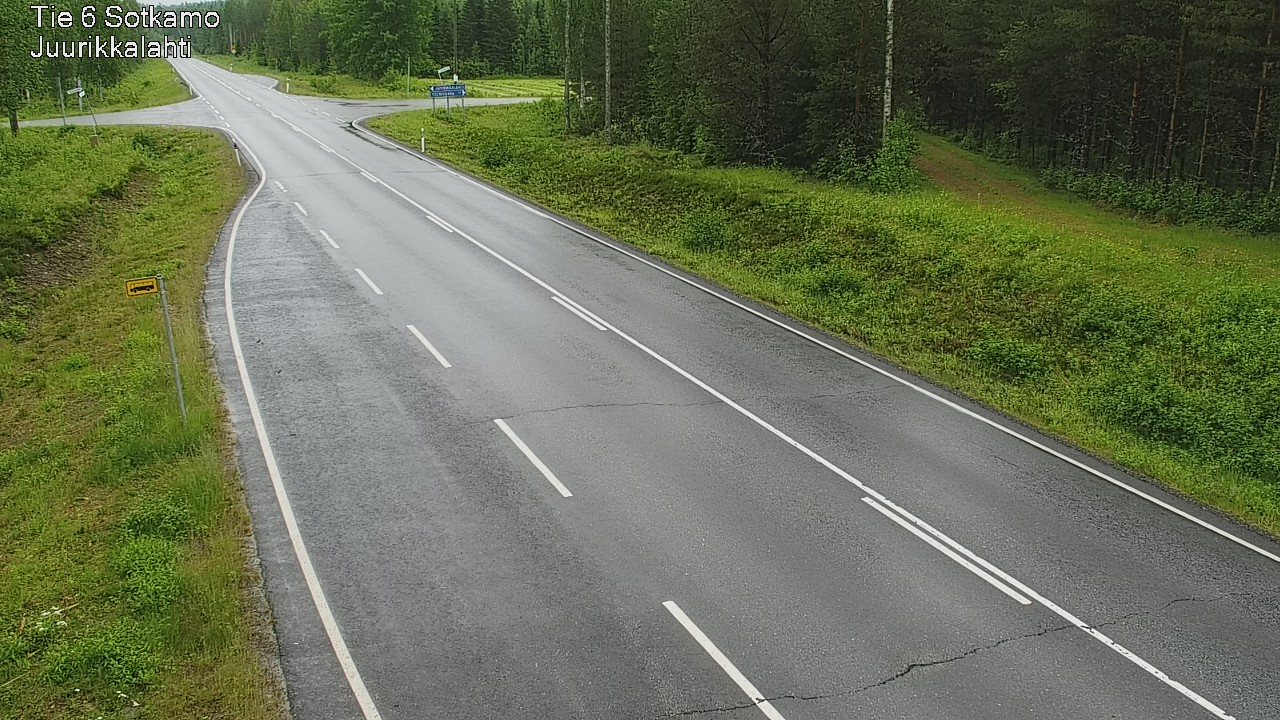 Kelikamerat Kuva Tie 6 Sotkamo, Juurikkalahti, Sotkamo, Kainuu