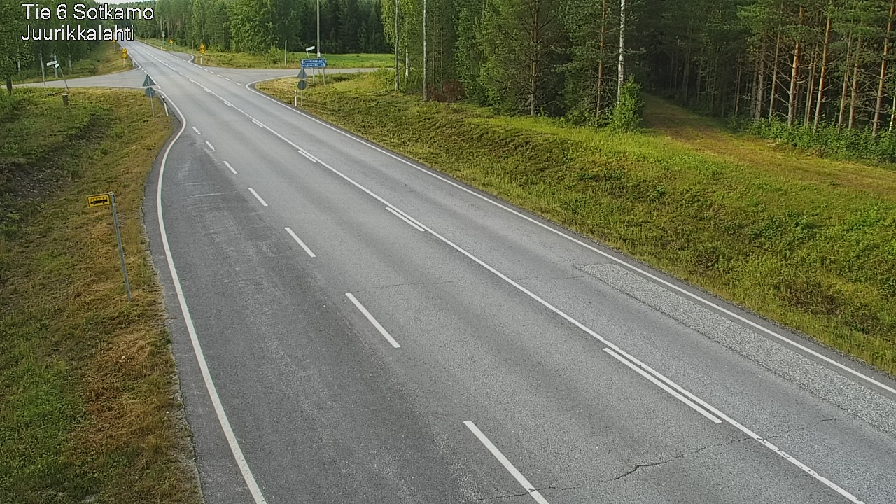 Kelikamerat Kuva Tie 6 Sotkamo, Juurikkalahti, Sotkamo, Kainuu