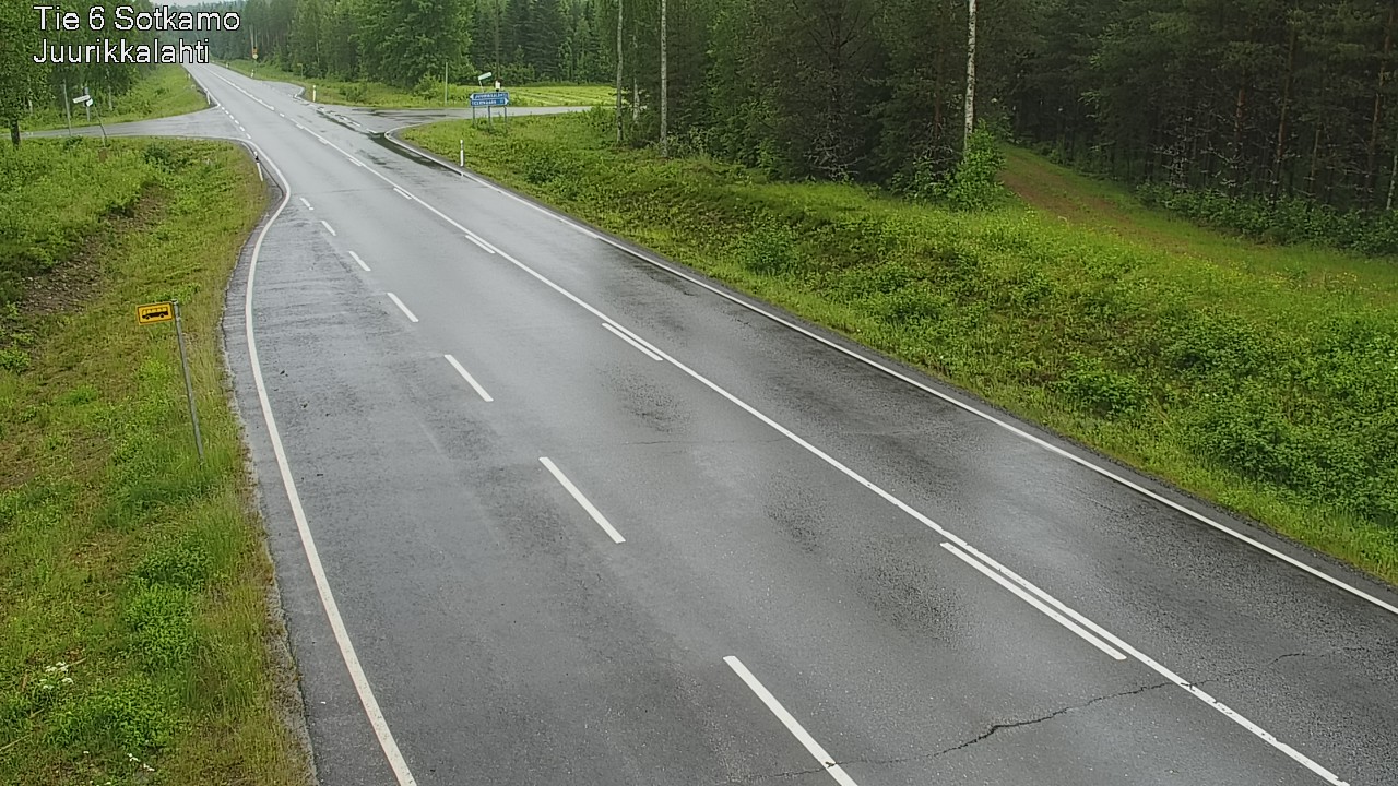 Kelikamerat Kuva Tie 6 Sotkamo, Juurikkalahti, Sotkamo, Kainuu