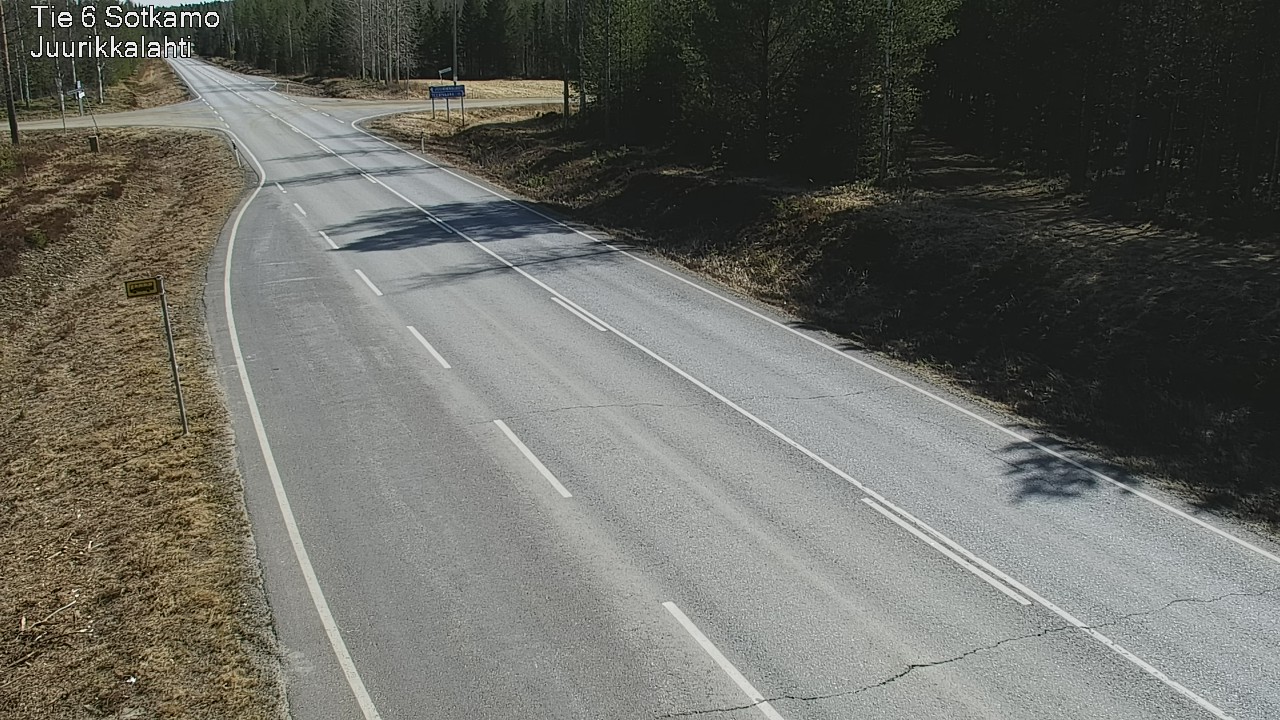 Kelikamerat Kuva Tie 6 Sotkamo, Juurikkalahti, Sotkamo, Kainuu