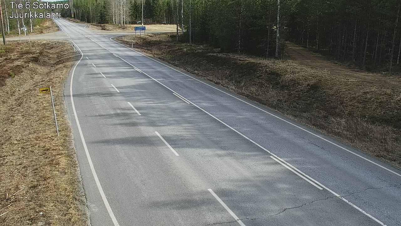 Kelikamerat Kuva Tie 6 Sotkamo, Juurikkalahti, Sotkamo, Kainuu