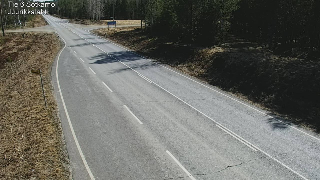 Kelikamerat Kuva Tie 6 Sotkamo, Juurikkalahti, Sotkamo, Kainuu