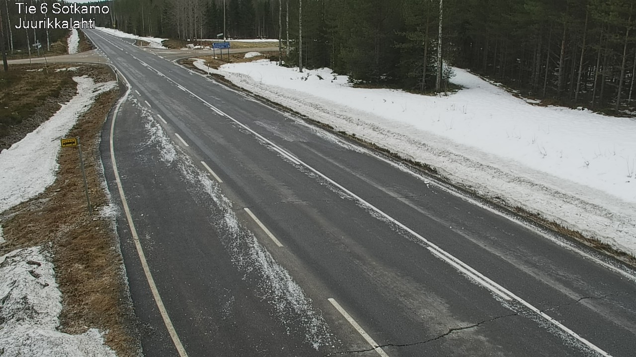 Kelikamerat Kuva Tie 6 Sotkamo, Juurikkalahti, Sotkamo, Kainuu