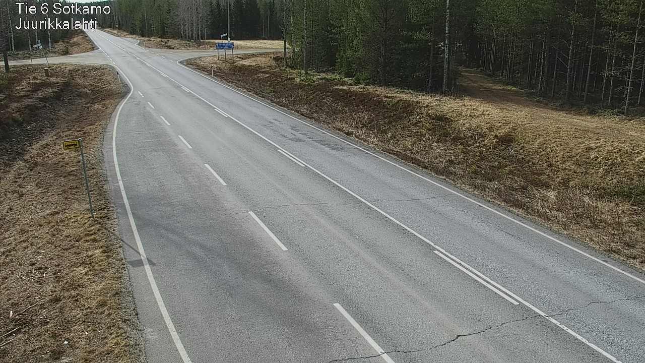 Kelikamerat Kuva Tie 6 Sotkamo, Juurikkalahti, Sotkamo, Kainuu