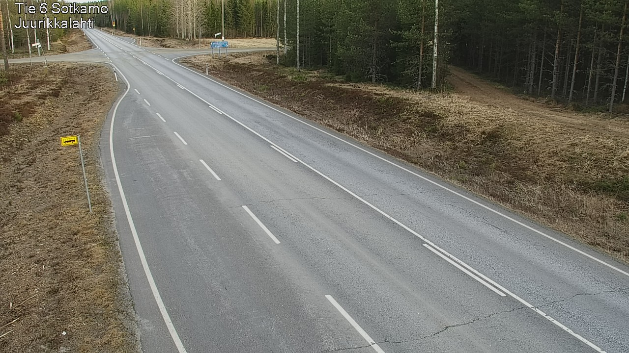 Kelikamerat Kuva Tie 6 Sotkamo, Juurikkalahti, Sotkamo, Kainuu