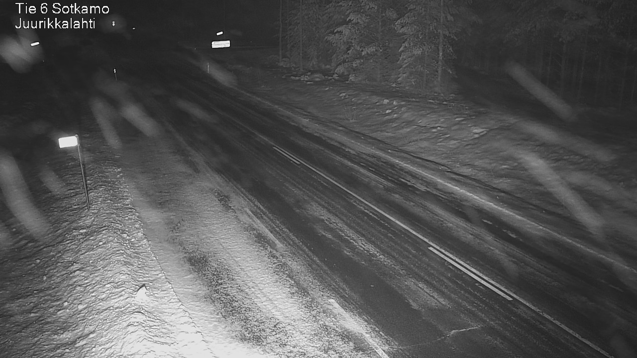 Weather Camera Image Väg 6 Sotkamo, Juurikkalahti, Sotkamo, Kainuu