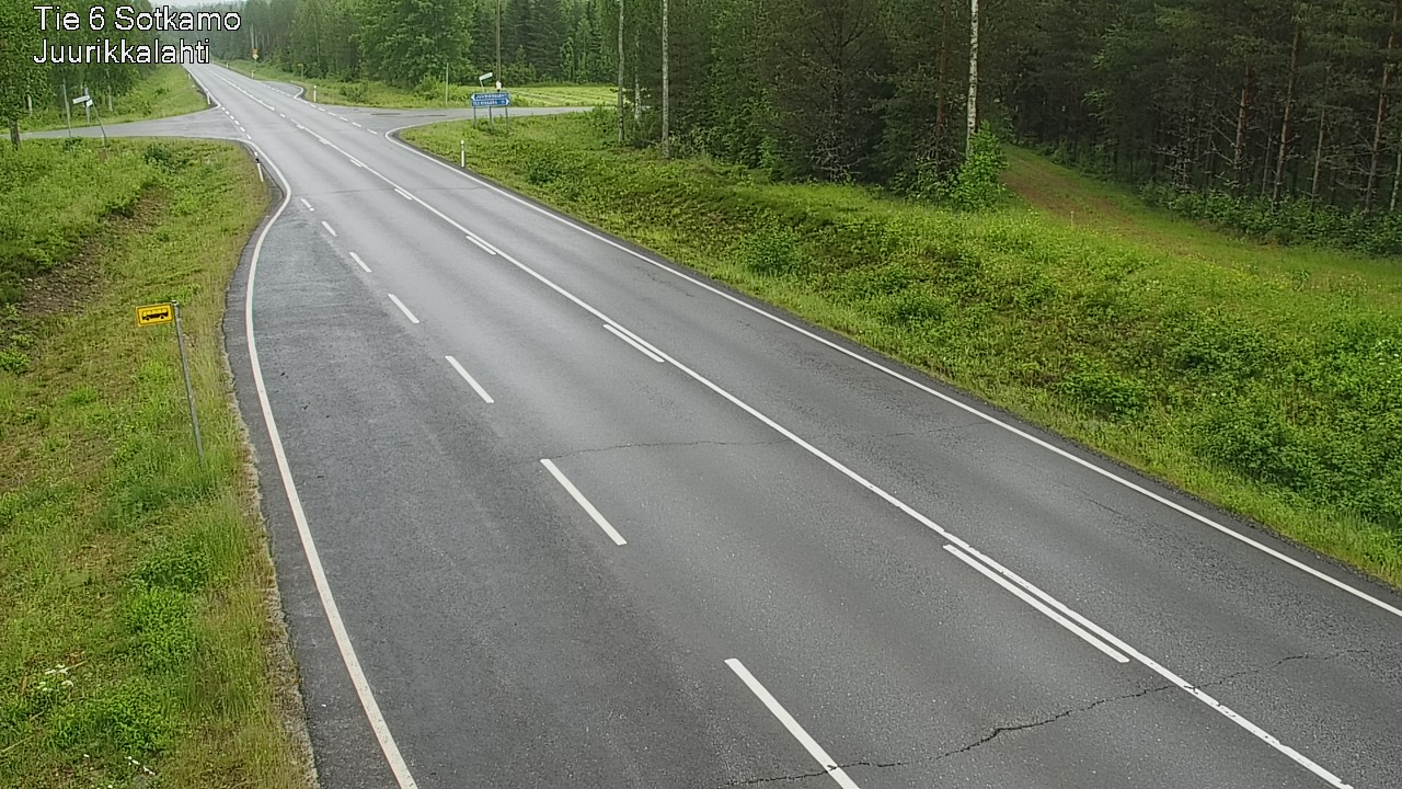 Kelikamerat Kuva Tie 6 Sotkamo, Juurikkalahti, Sotkamo, Kainuu