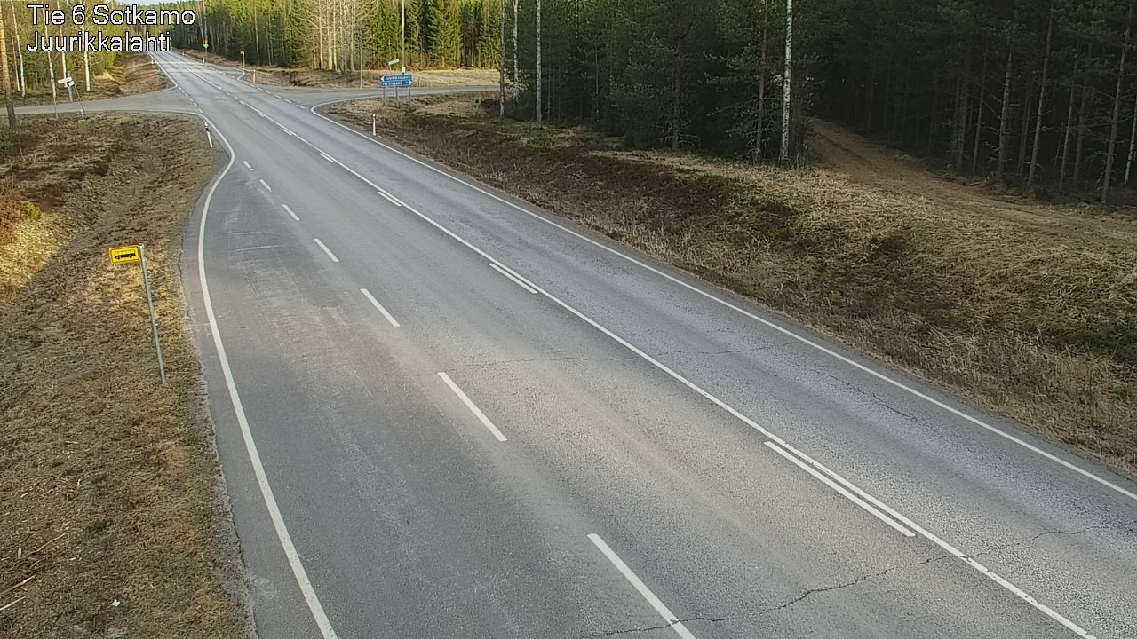 Kelikamerat Kuva Tie 6 Sotkamo, Juurikkalahti, Sotkamo, Kainuu