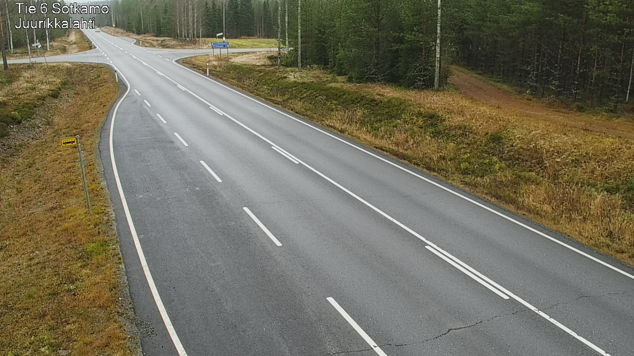 Kelikamerat Kuva Tie 6 Sotkamo, Juurikkalahti, Sotkamo, Kainuu