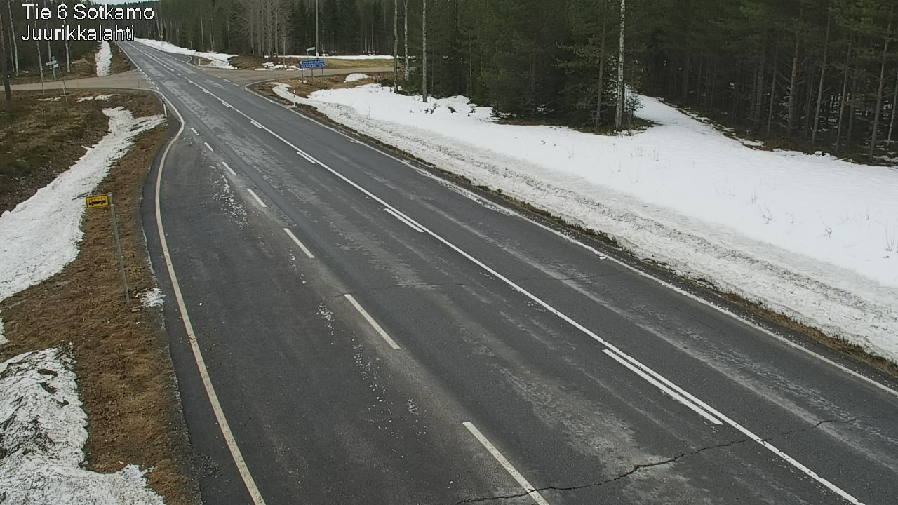 Kelikamerat Kuva Tie 6 Sotkamo, Juurikkalahti, Sotkamo, Kainuu