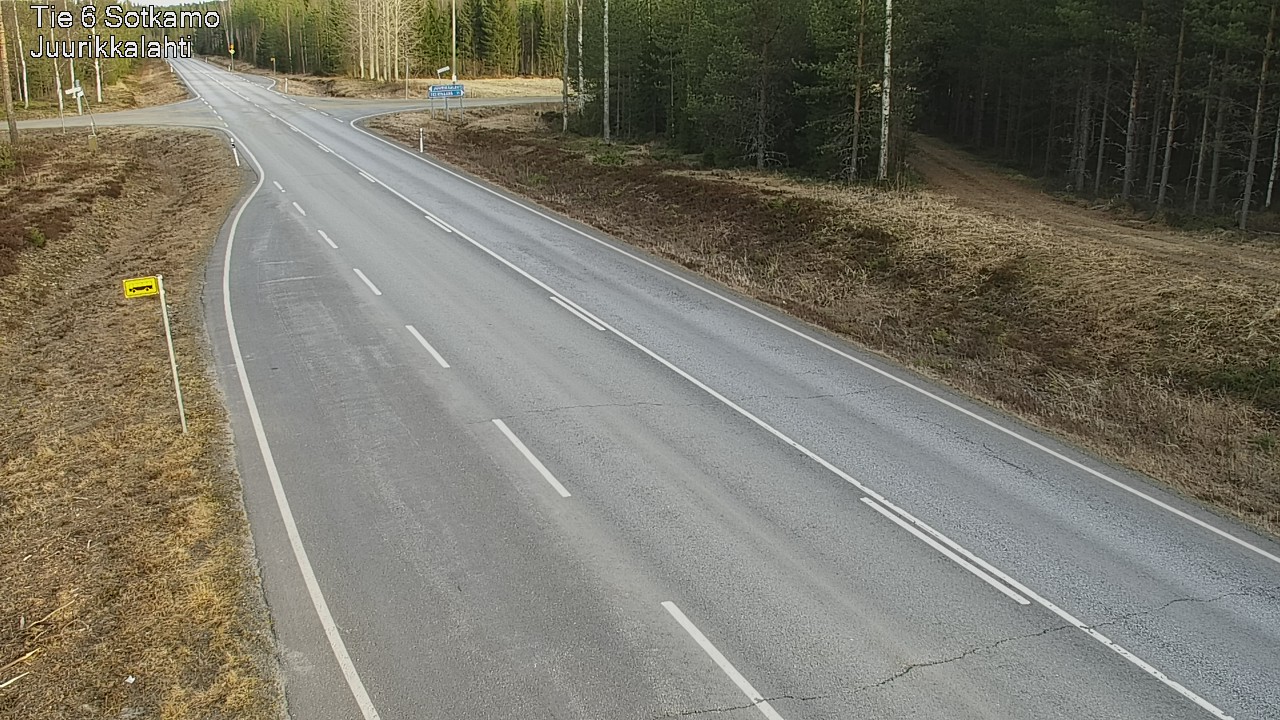 Kelikamerat Kuva Tie 6 Sotkamo, Juurikkalahti, Sotkamo, Kainuu
