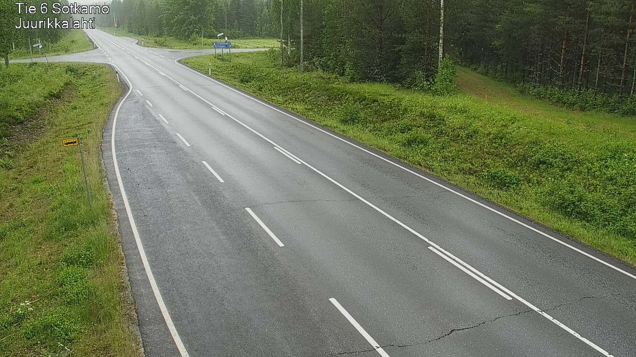Kelikamerat Kuva Tie 6 Sotkamo, Juurikkalahti, Sotkamo, Kainuu
