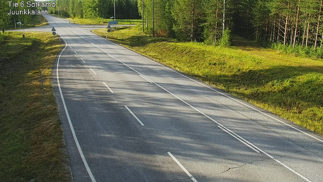 Kelikamerat Kuva Tie 6 Sotkamo, Juurikkalahti, Sotkamo, Kainuu