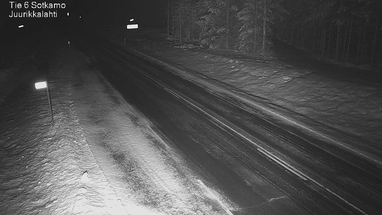 Weather Camera Image Väg 6 Sotkamo, Juurikkalahti, Sotkamo, Kainuu