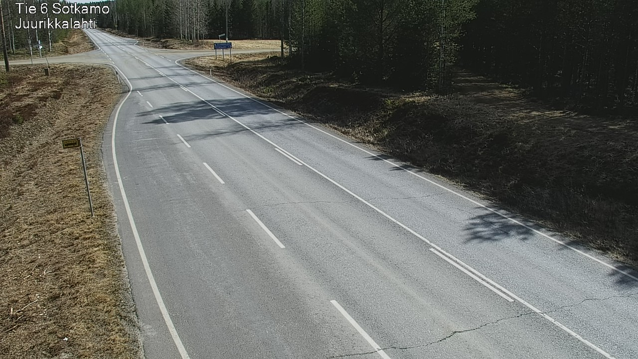 Kelikamerat Kuva Tie 6 Sotkamo, Juurikkalahti, Sotkamo, Kainuu