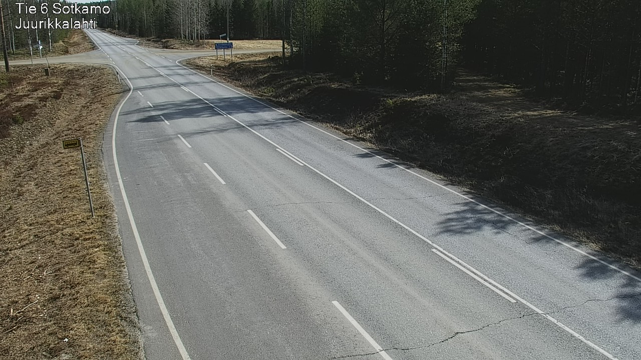 Kelikamerat Kuva Tie 6 Sotkamo, Juurikkalahti, Sotkamo, Kainuu