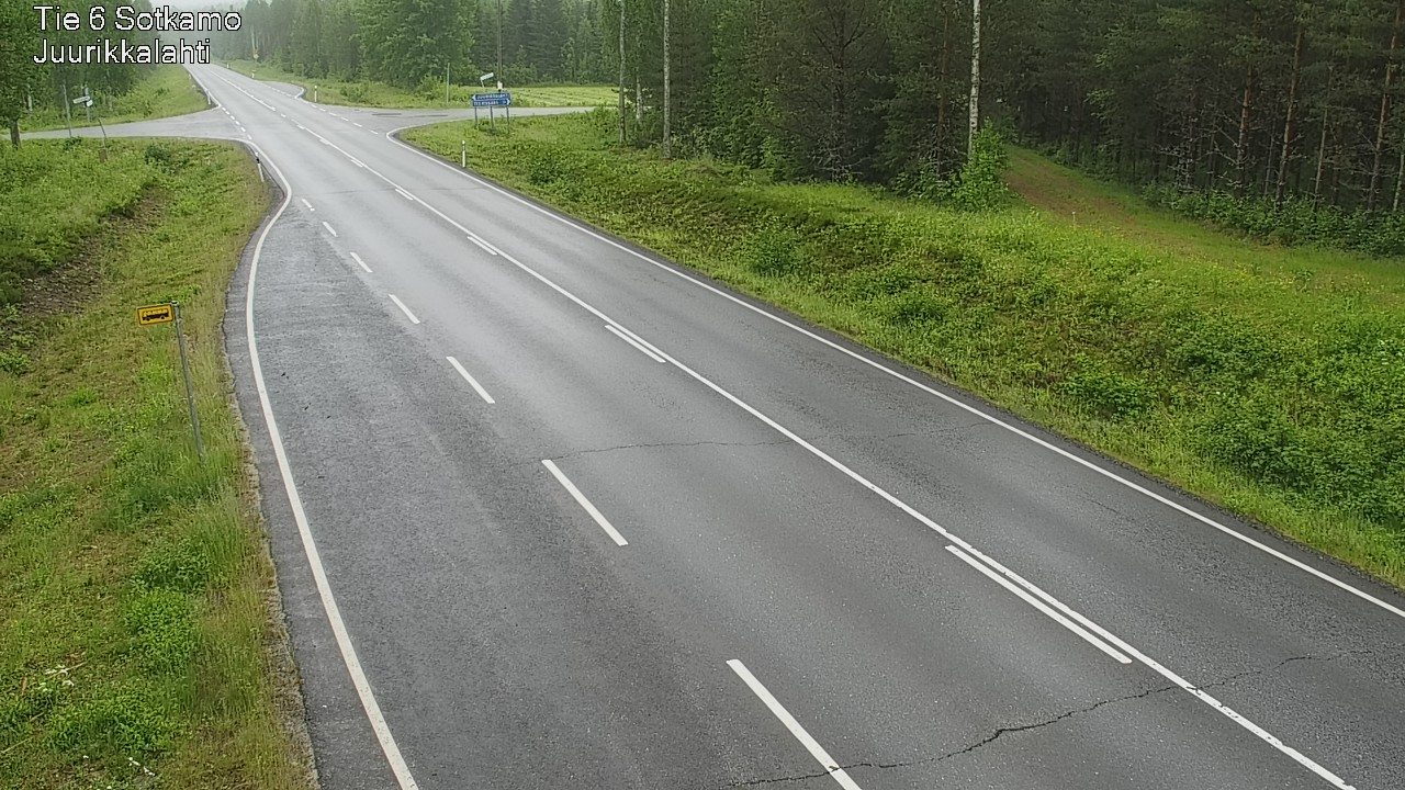 Kelikamerat Kuva Tie 6 Sotkamo, Juurikkalahti, Sotkamo, Kainuu