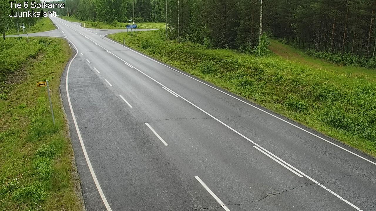 Kelikamerat Kuva Tie 6 Sotkamo, Juurikkalahti, Sotkamo, Kainuu