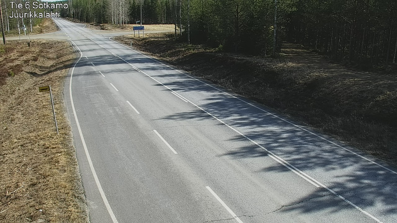 Kelikamerat Kuva Tie 6 Sotkamo, Juurikkalahti, Sotkamo, Kainuu