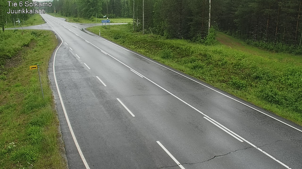 Kelikamerat Kuva Tie 6 Sotkamo, Juurikkalahti, Sotkamo, Kainuu