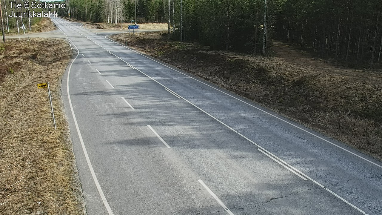 Kelikamerat Kuva Tie 6 Sotkamo, Juurikkalahti, Sotkamo, Kainuu