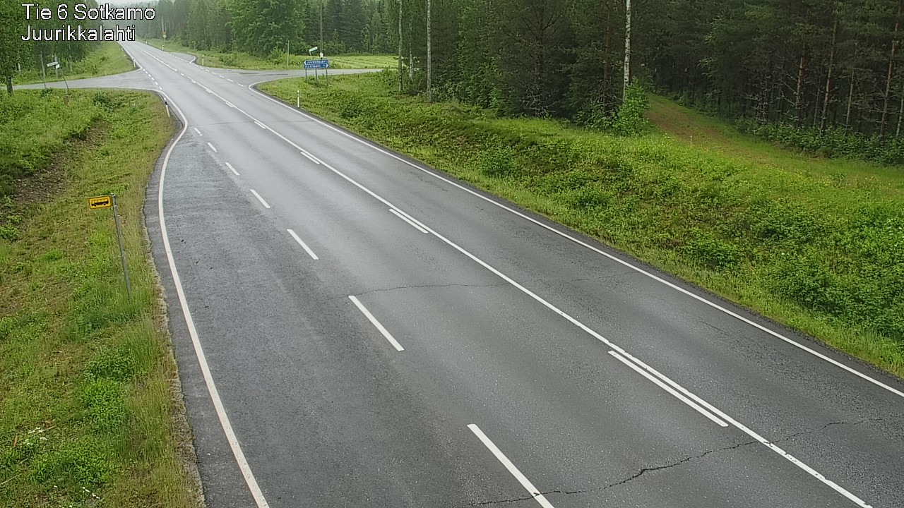 Kelikamerat Kuva Tie 6 Sotkamo, Juurikkalahti, Sotkamo, Kainuu
