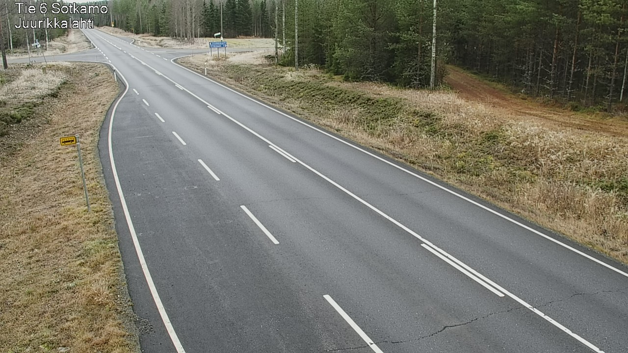 Kelikamerat Kuva Tie 6 Sotkamo, Juurikkalahti, Sotkamo, Kainuu