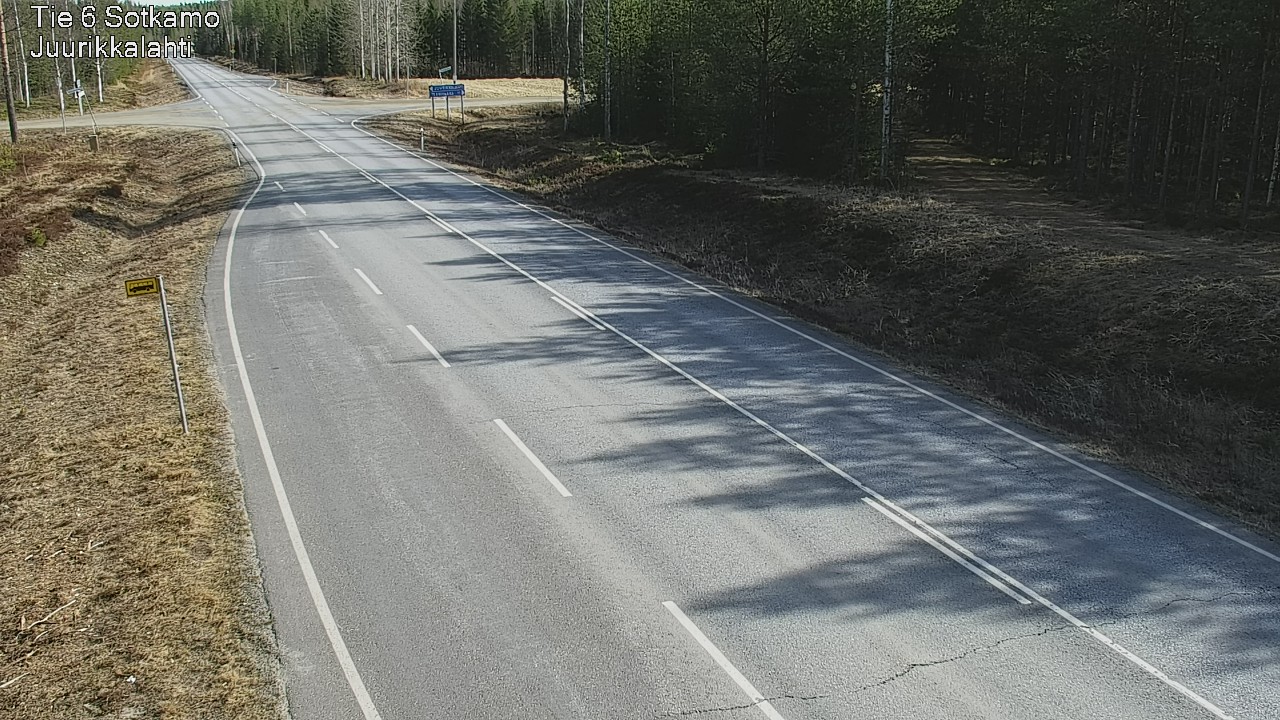 Kelikamerat Kuva Tie 6 Sotkamo, Juurikkalahti, Sotkamo, Kainuu