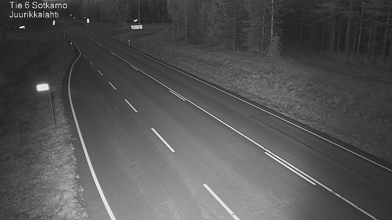 Weather Camera Image Väg 6 Sotkamo, Juurikkalahti, Sotkamo, Kainuu