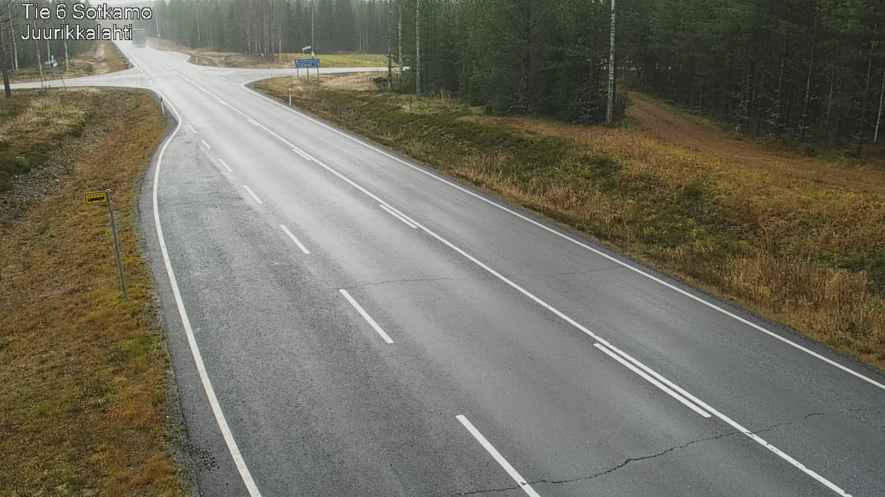 Kelikamerat Kuva Tie 6 Sotkamo, Juurikkalahti, Sotkamo, Kainuu