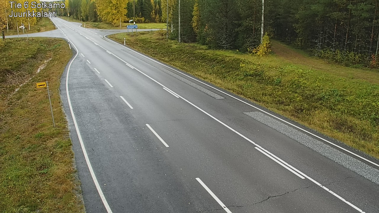 Kelikamerat Kuva Tie 6 Sotkamo, Juurikkalahti, Sotkamo, Kainuu