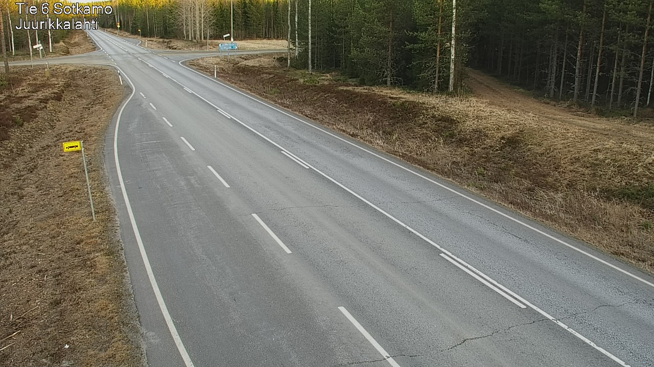 Kelikamerat Kuva Tie 6 Sotkamo, Juurikkalahti, Sotkamo, Kainuu