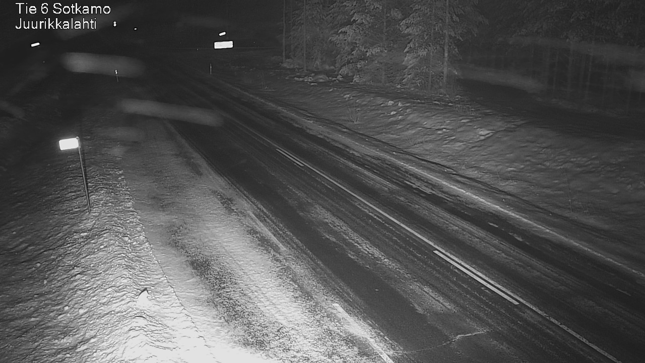 Weather Camera Image Väg 6 Sotkamo, Juurikkalahti, Sotkamo, Kainuu