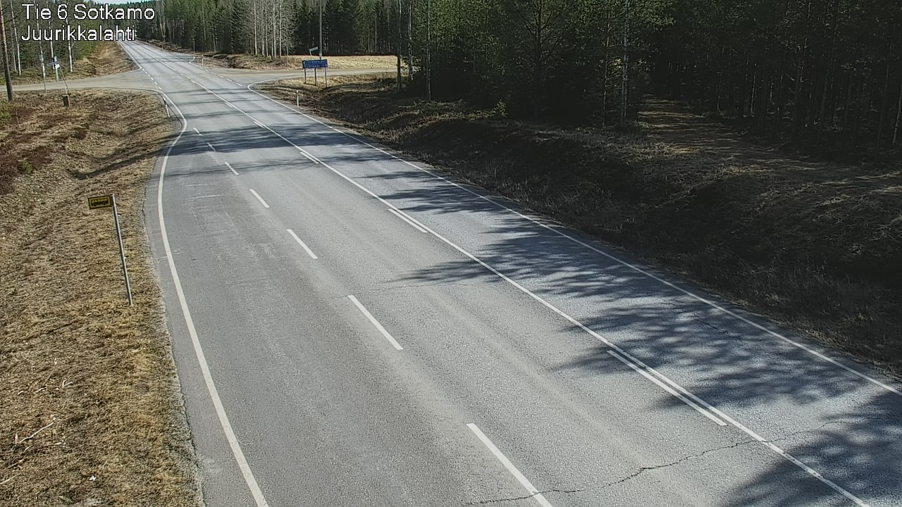 Kelikamerat Kuva Tie 6 Sotkamo, Juurikkalahti, Sotkamo, Kainuu