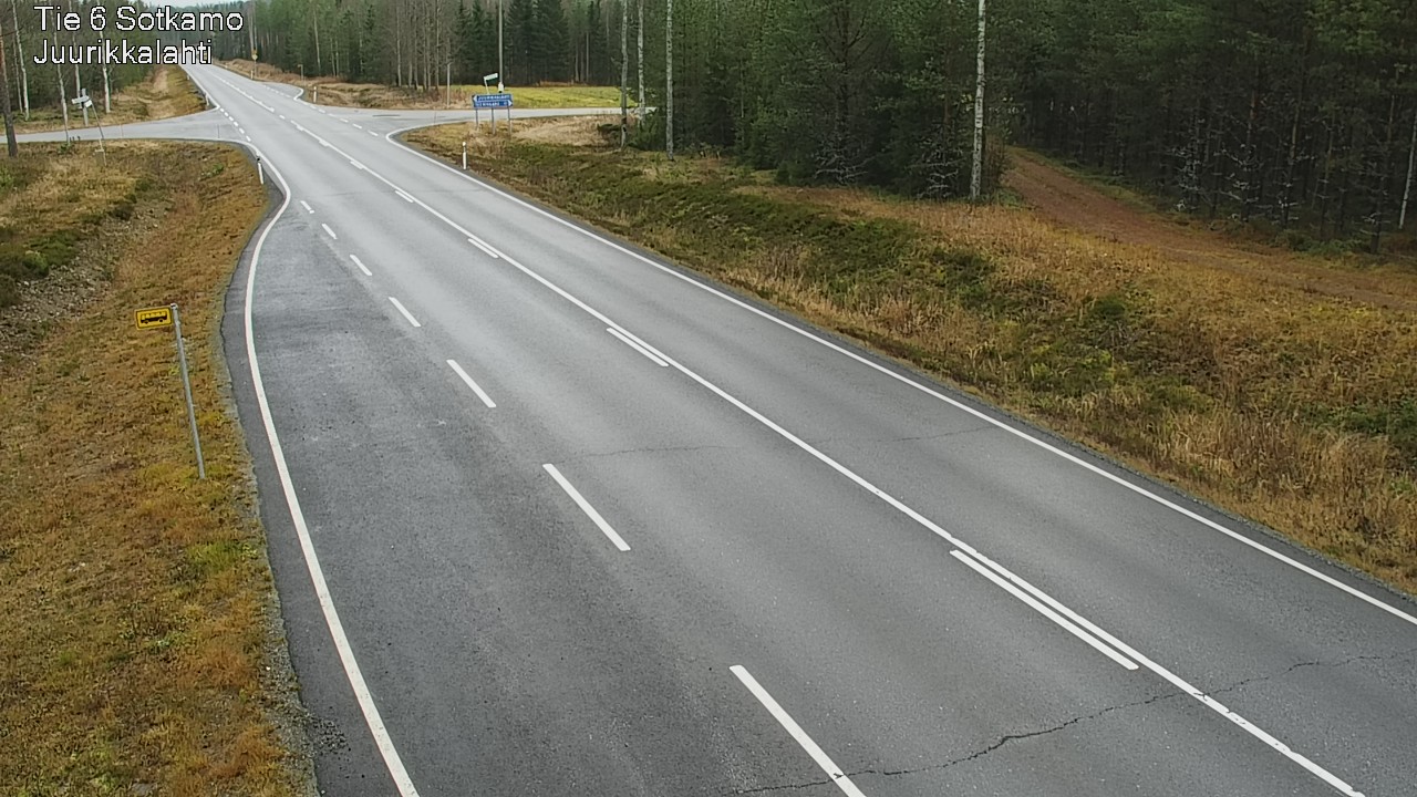 Kelikamerat Kuva Tie 6 Sotkamo, Juurikkalahti, Sotkamo, Kainuu