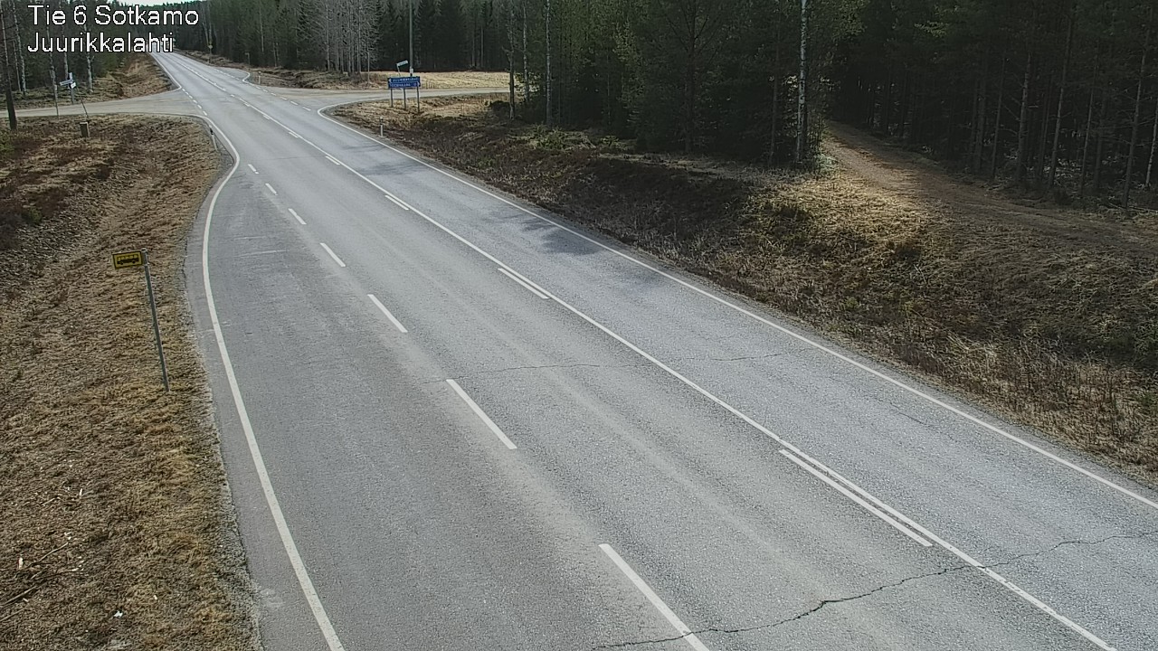 Kelikamerat Kuva Tie 6 Sotkamo, Juurikkalahti, Sotkamo, Kainuu