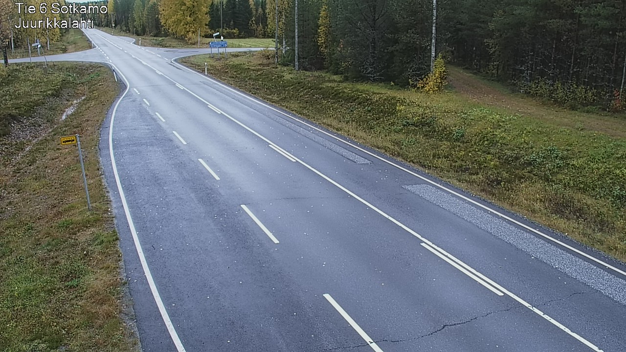 Kelikamerat Kuva Tie 6 Sotkamo, Juurikkalahti, Sotkamo, Kainuu
