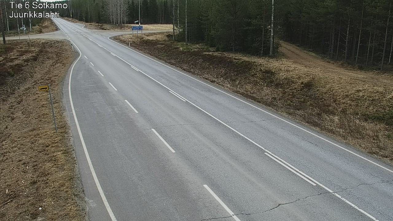 Kelikamerat Kuva Tie 6 Sotkamo, Juurikkalahti, Sotkamo, Kainuu
