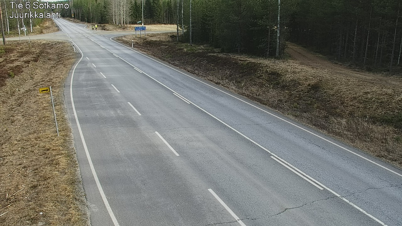 Kelikamerat Kuva Tie 6 Sotkamo, Juurikkalahti, Sotkamo, Kainuu