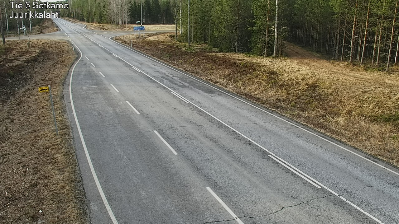 Kelikamerat Kuva Tie 6 Sotkamo, Juurikkalahti, Sotkamo, Kainuu