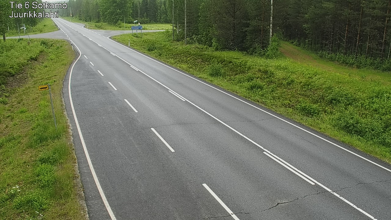 Kelikamerat Kuva Tie 6 Sotkamo, Juurikkalahti, Sotkamo, Kainuu