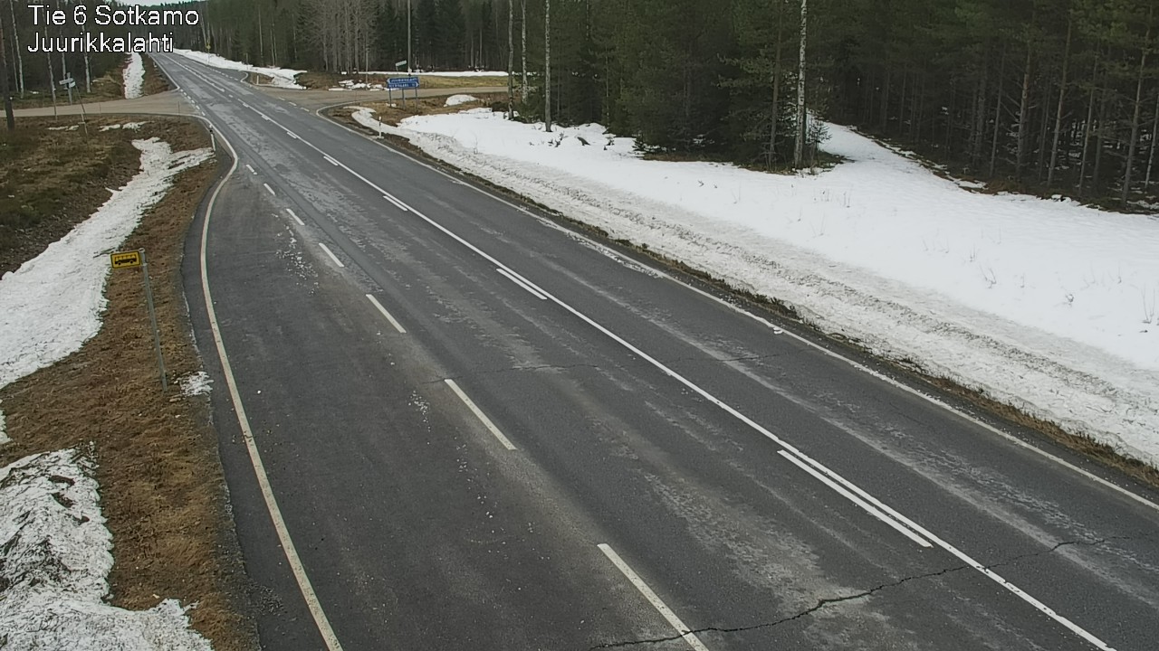 Kelikamerat Kuva Tie 6 Sotkamo, Juurikkalahti, Sotkamo, Kainuu