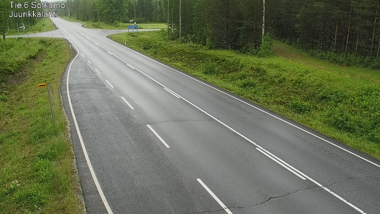 Kelikamerat Kuva Tie 6 Sotkamo, Juurikkalahti, Sotkamo, Kainuu